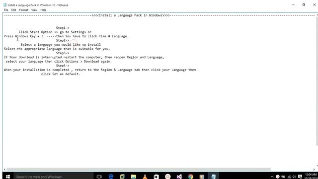 How to install a Language Pack in Windows 10 ,8 Works( 100%) смотреть онлайн