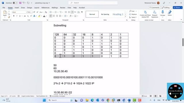 06 Windows server 2022 - Network Fundamentals Subnetting Short Way смотреть онлайн
