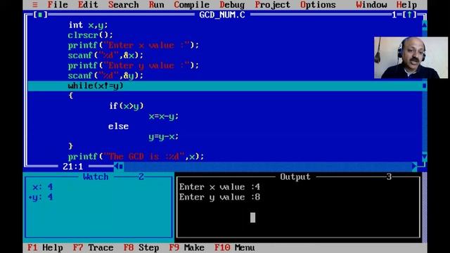 Find HCF Any Two Positive Integer Numbers in C Programming Language смотреть онлайн