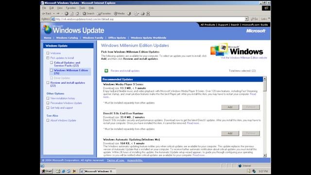 Updates For Windows ME Are BACK In 2023! | Windows Update Restored смотреть онлайн