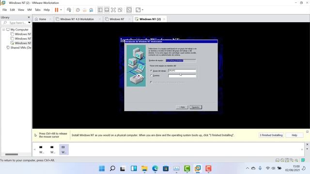 Instalar Windows NT 4.0 Workstation en Español смотреть онлайн