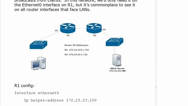 241 DHCP Relay Agents And IP Helper Addresses смотреть онлайн