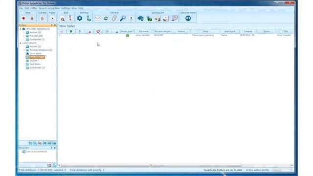 philips speechexec pro folder structures tm1 en смотреть онлайн