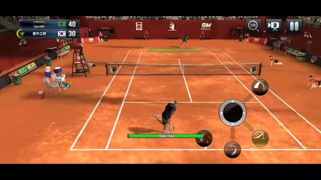 Ultimate tennis || Gameplay || OpenBO vs 畫中之餅 смотреть онлайн