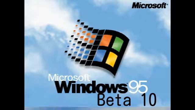 Microsoft Windows 95 Beta 10 Logo (1995) смотреть онлайн