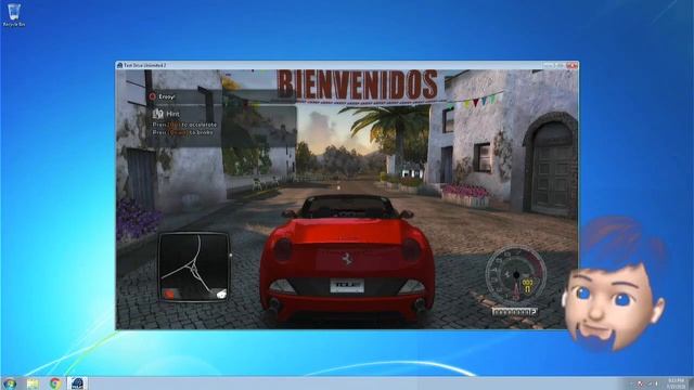 Animoji Gaming #108 Blue Screen Test Drive Unlimited 2 Steam Original Old Gaming Windows 7 HDD PC смотреть онлайн