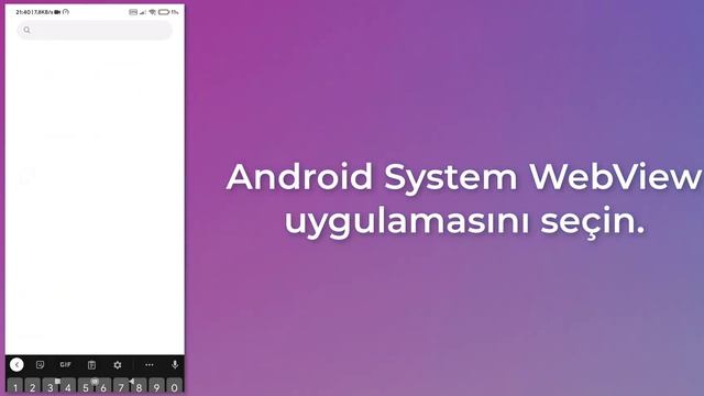 Android Uygulamaların Çökmesi ve Çözümü - Android Uygulama Durduruldu Hatası - System WebView Sorun смотреть онлайн