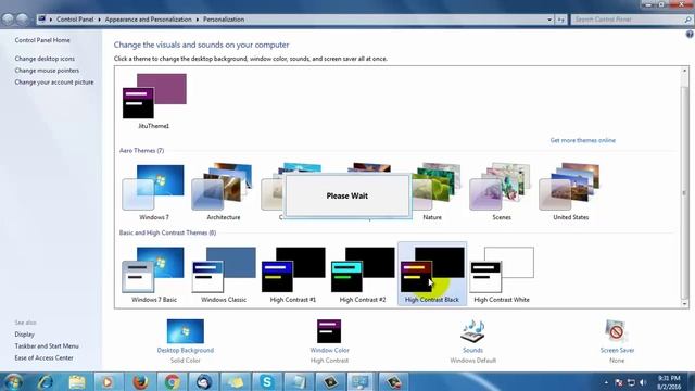 How to change theme on Windows 7 смотреть онлайн