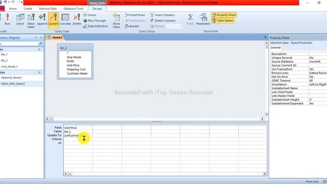 How to Create an Update Query in Microsoft Access | MS Access Tutorials |#advancedexcel #automation смотреть онлайн