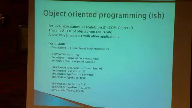 Michael Medin: Scripting On The Windows Side смотреть онлайн