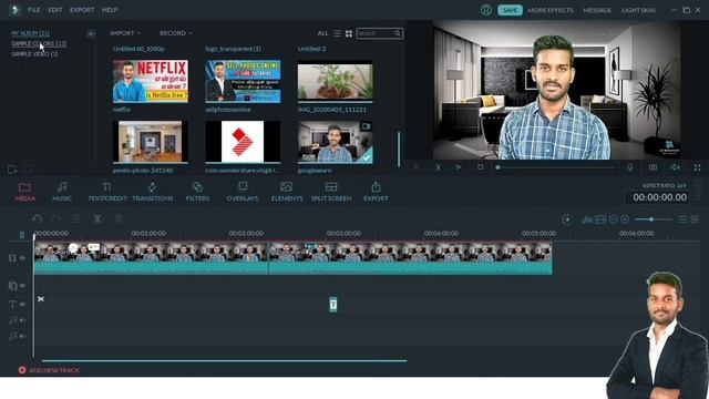Learn video editing in Tamil | Filmora video editing tutorial in Tamil | Part 1 смотреть онлайн