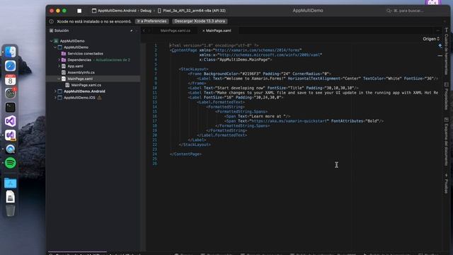 Run Visual Studio XamarinForms in Mac M1 смотреть онлайн