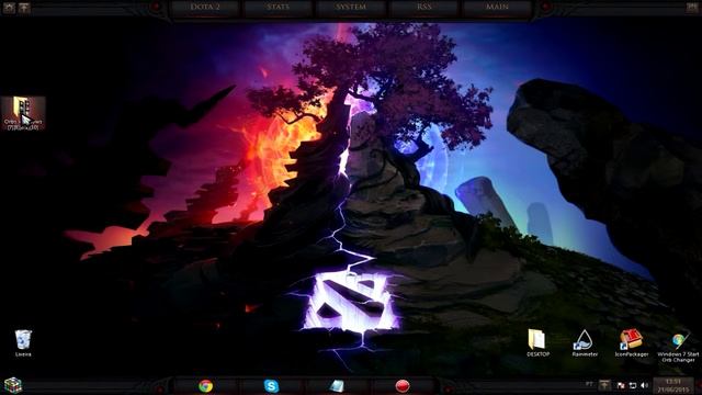 Temas botões para Windows 7 e outras versões [ORBS] смотреть онлайн