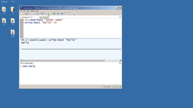 Windows 7 In 7: PowerShell 2 ISE In Windows 7