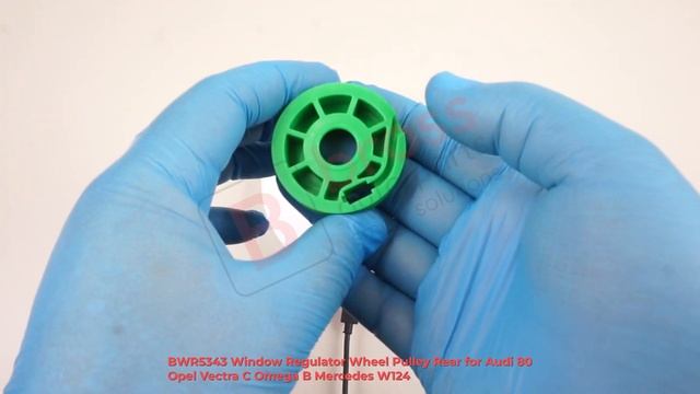 BWR5343 Window Regulator Wheel Pulley Rear for Audi 80 Opel Vectra C Omega B Mercedes W124 смотреть онлайн