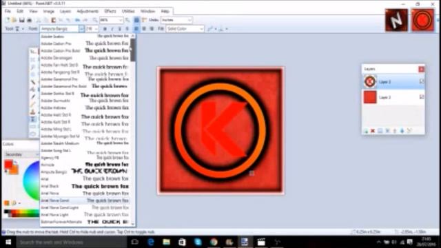 SPEED ART/ LOGO (PAINT.NET) смотреть онлайн
