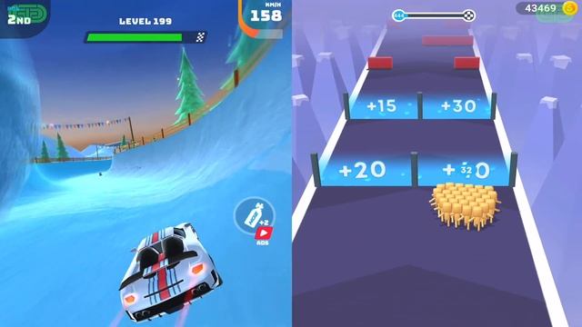 Race Master 3D Vs Count Masters Android iOS Mobile Gameplay Walkthrough 128 смотреть онлайн