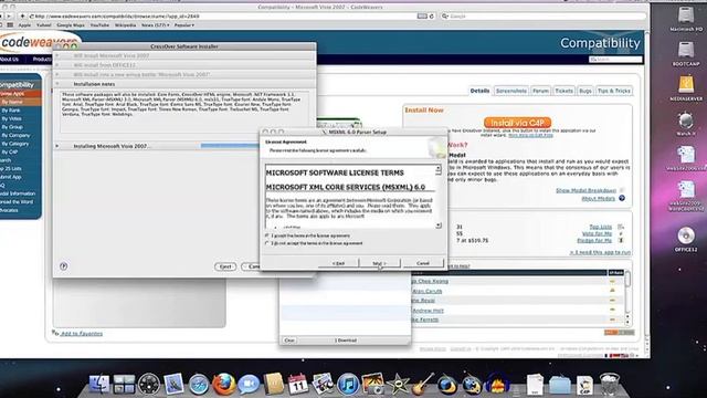 Installing Visio 2007 on Mac смотреть онлайн