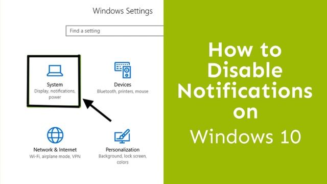 How to Disable Notifications on Windows 10 | Disable Pop up Notification on Windows смотреть онлайн