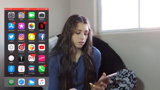 WHAT'S ON MY iPHONE 8 PLUS!! | Alyssa Christine смотреть онлайн