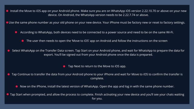 Apple did the best thing 🔥 Officially transfer WhatsApp data from Android to iOS for FREE 😍 смотреть онлайн