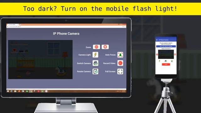 Turn your smartphone into a IP camera смотреть онлайн