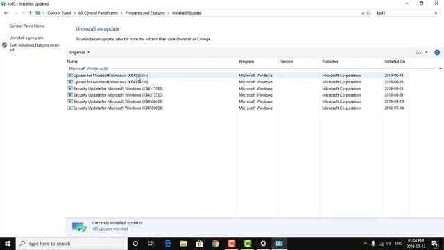 How To Uninstall A Specific Windows Update in Windows 10 смотреть онлайн