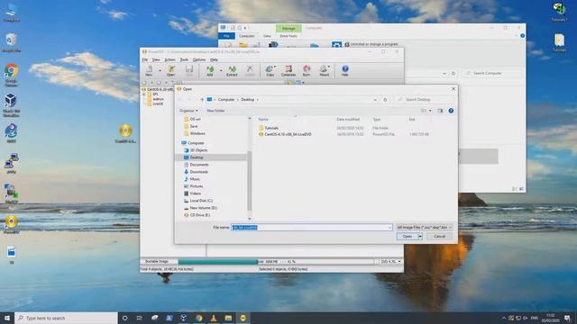 How to mount and unmount an image with PowerISO смотреть онлайн