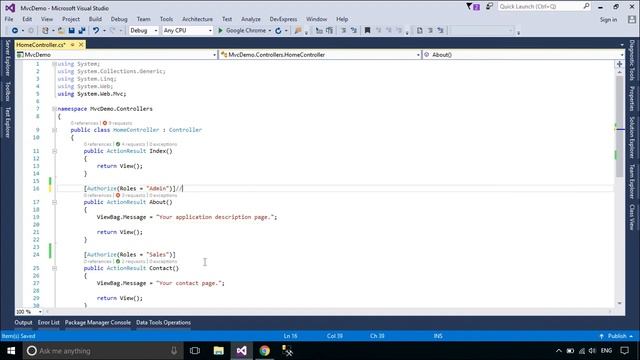 ASP.NET MVC #13 - Authentication and Authorization | FoxLearn смотреть онлайн