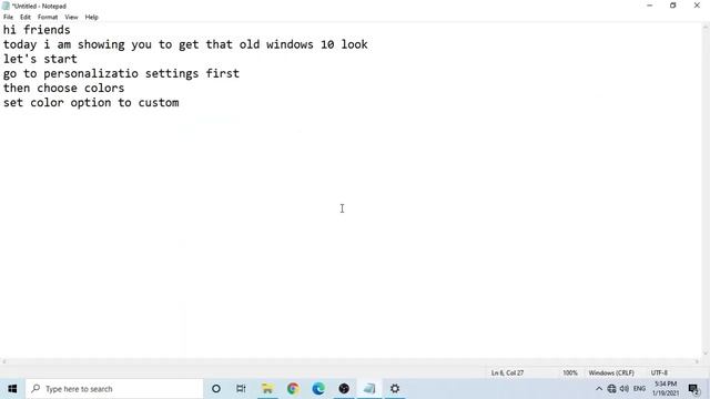 How to get that old windows 10 look смотреть онлайн