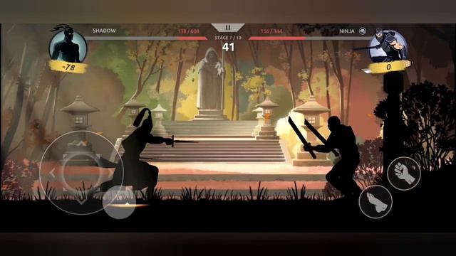 I am defeated but I continue to fight in Shades Shadow!「iOS Android Gameplay」 смотреть онлайн