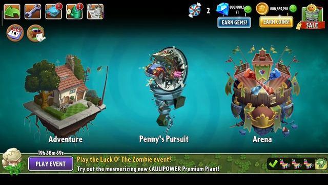 MAIN PLANT VS ZOMBIE 2 SAVE DATA. LANGSUNG DAPAT SEMUA SKIN DAN SEMUA LOKASI😃 смотреть онлайн