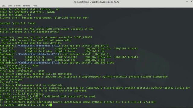Compile CodeBlocks 17 12 on LinuxMint 19 2 Tina 01 смотреть онлайн