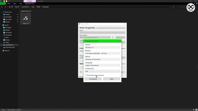Download Windows 10 Using Rufus | windows 10 kaise download kare смотреть онлайн