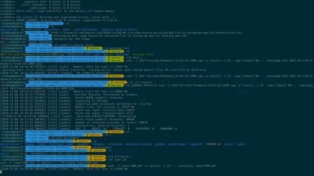 Sydr: Dynamic Symbolic Execution Tool смотреть онлайн