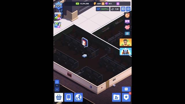 Idle office tycoon get rich, look at my warehouse storage space 🥳 смотреть онлайн