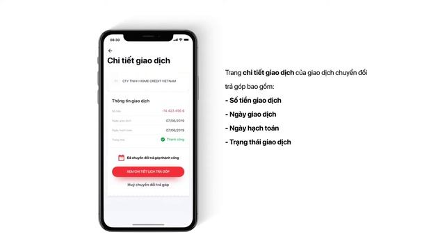 Tra cứu giao dịch chuyển đổi trả góp và lịch trả góp - ỨNG DỤNG HOME CREDIT смотреть онлайн