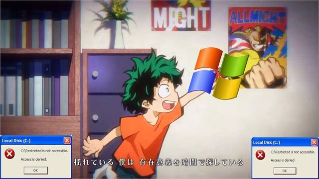 Boku no Hero Academia ED 1 | WINDOWS XP REMIX (「Heroes」) смотреть онлайн