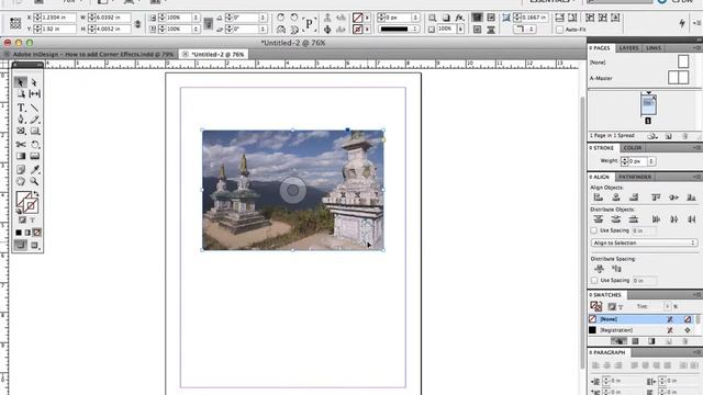 Adobe InDesign - How to add Corner Effects смотреть онлайн