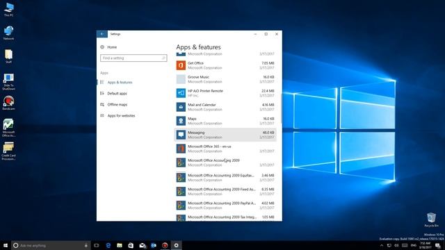 Windows 10 Creators Update - Manage Apps Using New Apps Section in Settings смотреть онлайн