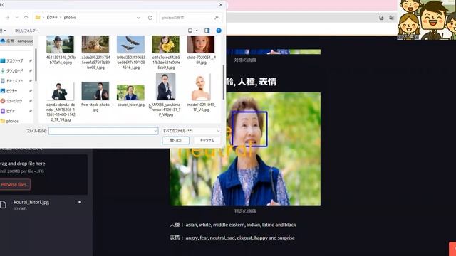 「DeepFaceによる顔認識アプリ」を作りました。 смотреть онлайн