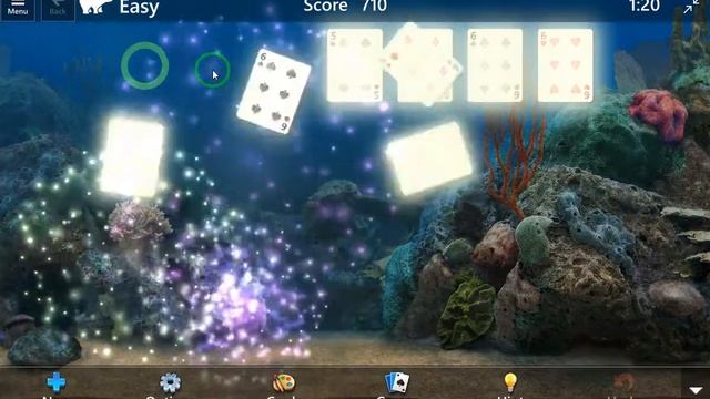 Microsoft Solitaire Collection Win Fireworks In Klondike смотреть онлайн