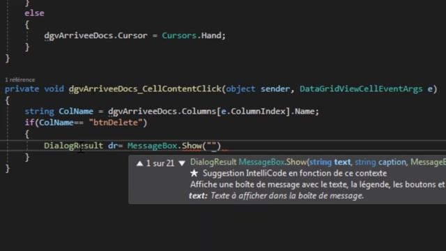 #13 - CSharp C# WinForms Entity FrameWork ADO.NET Projet GCourries Delete File смотреть онлайн