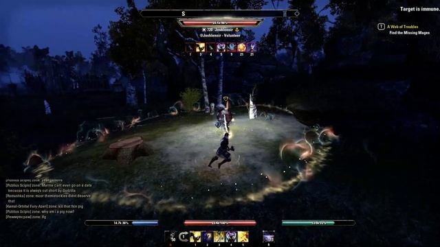 Elder Scrolls Online | Templar Shackle Monk DnB PVP TvW Loss смотреть онлайн
