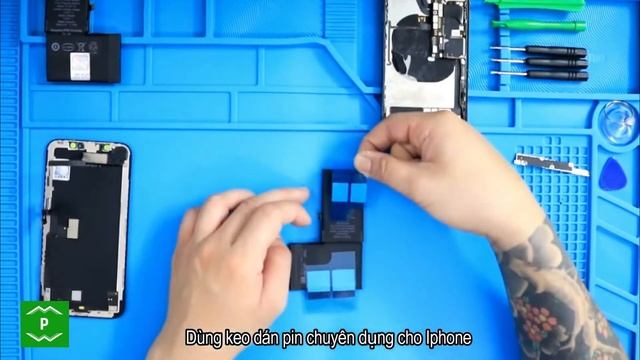 Hướng dẫn thay pin cho iphoneX смотреть онлайн