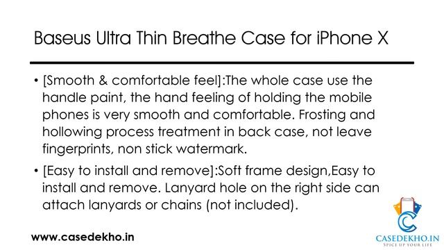 Breathe Case for iPhone X смотреть онлайн