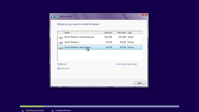 How to Reinstall Windows 8 & 8.1in a new HDD partition смотреть онлайн