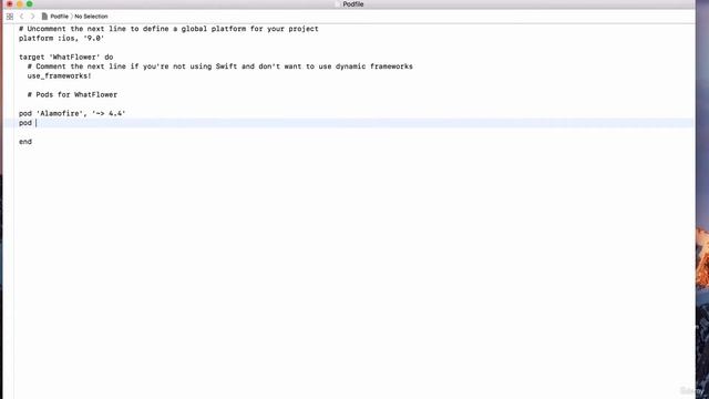 337 Solution Adding Cocoapods to Our Project смотреть онлайн