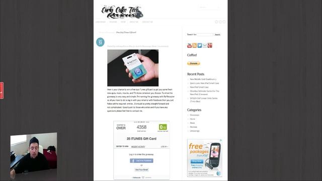 $25 iTunes Gift Card Winner смотреть онлайн