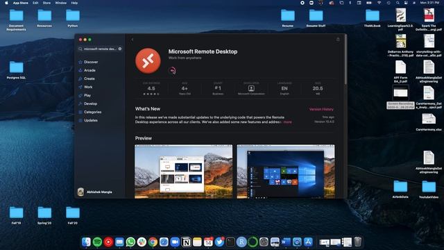 Microsoft Remote Desktop Installation for Mac смотреть онлайн